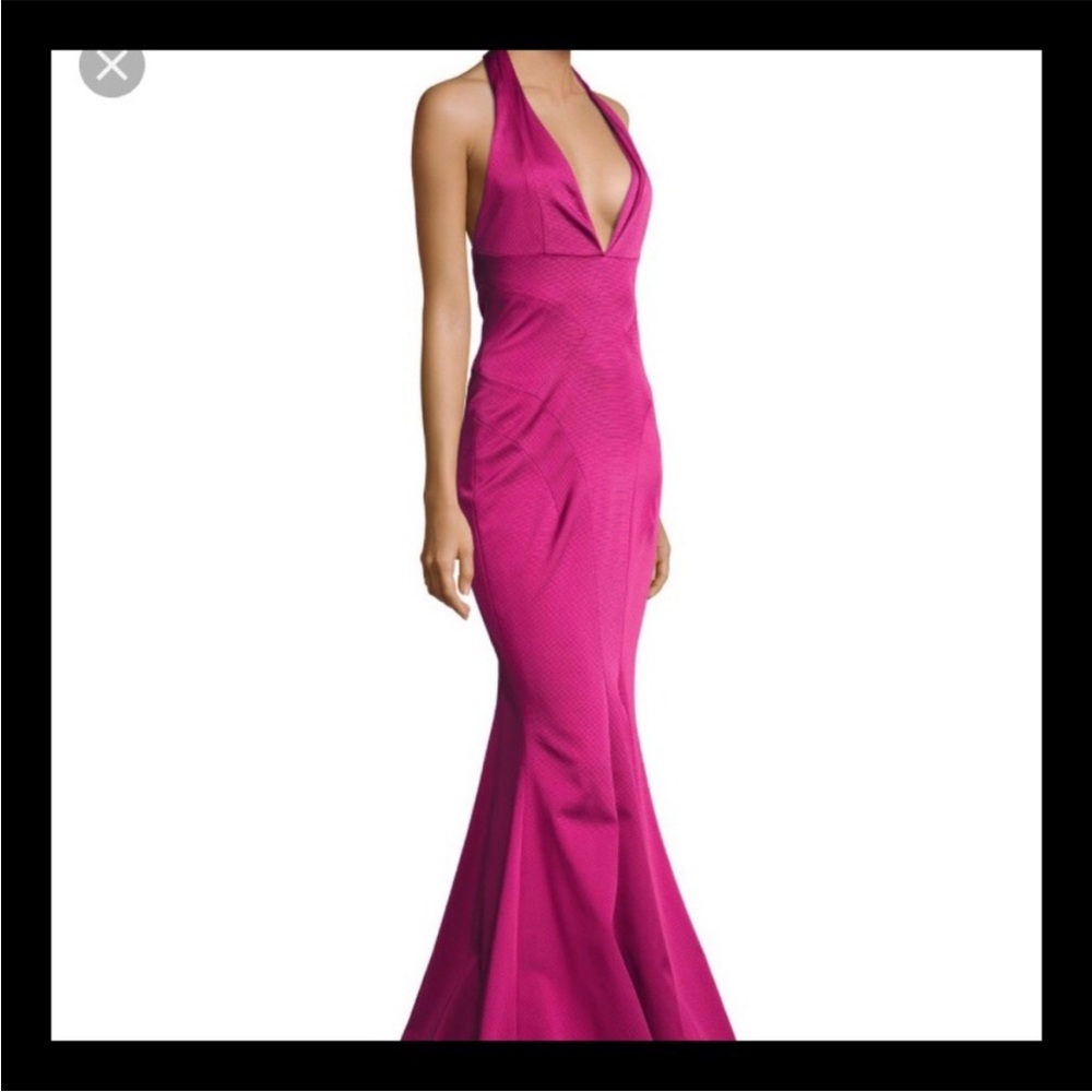 Zac Posen formal pink gown size 0